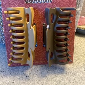 2 pack large hair clips good for long or thick hair
